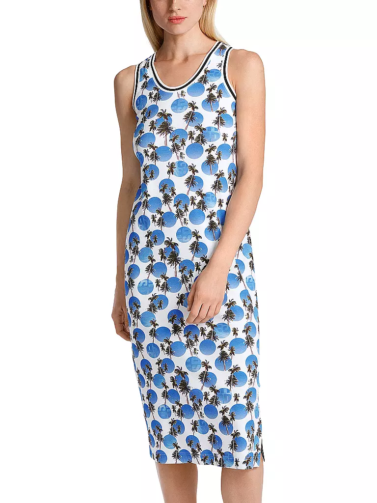 MARC CAIN Midikleid blau