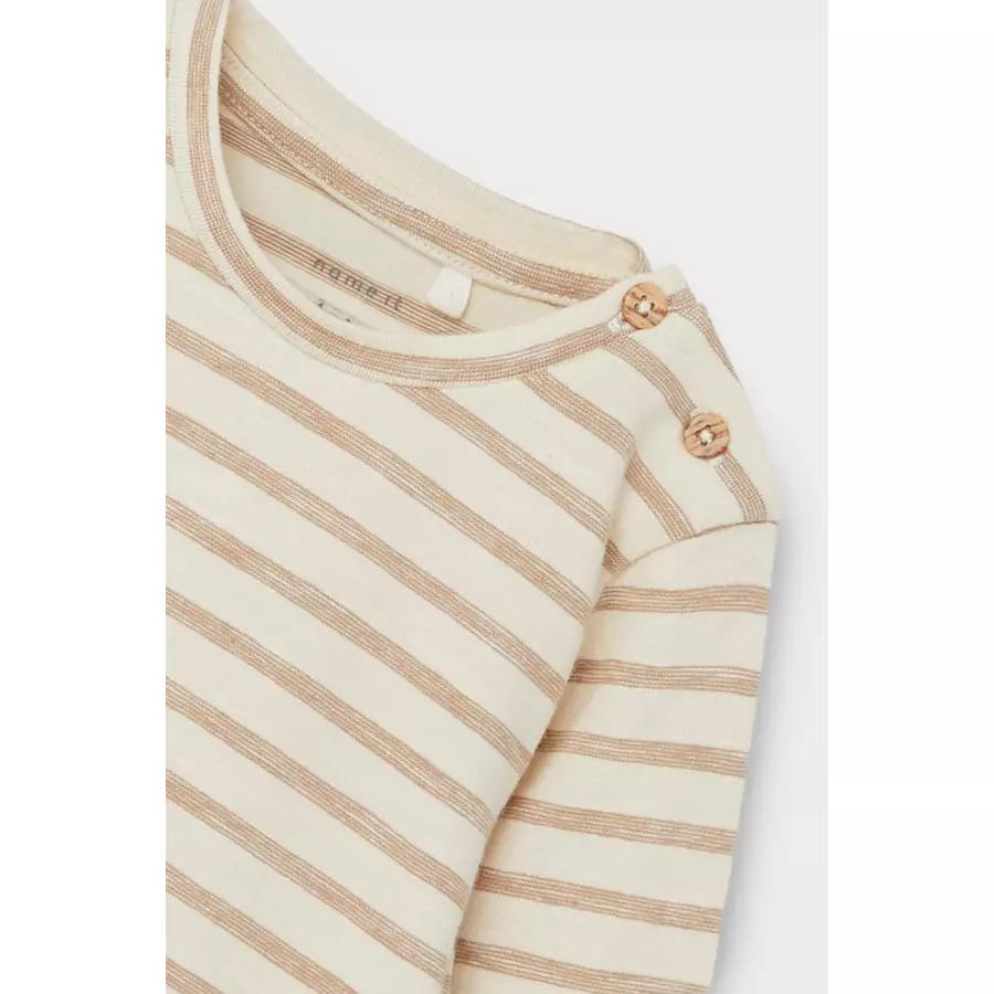 name it Langarmshirt Nbmbendt Tigers Eye