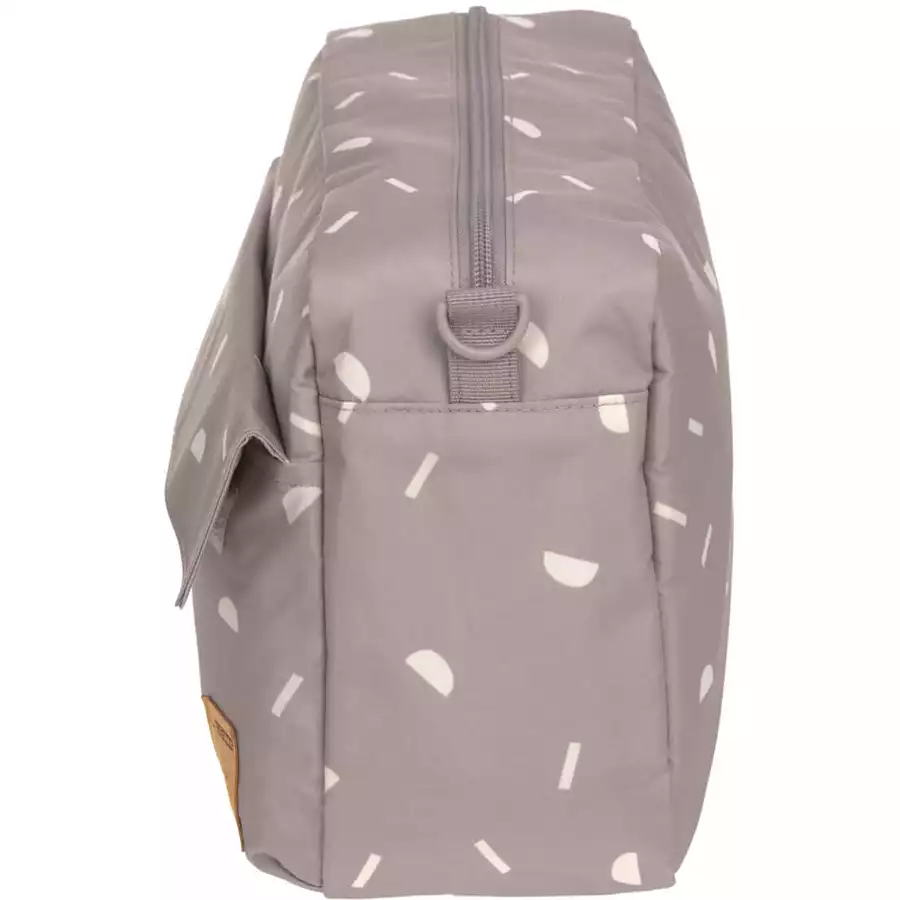 LÄSSIG Kinderwagentasche Casual Buggy Organizer Bag Blocks taupe