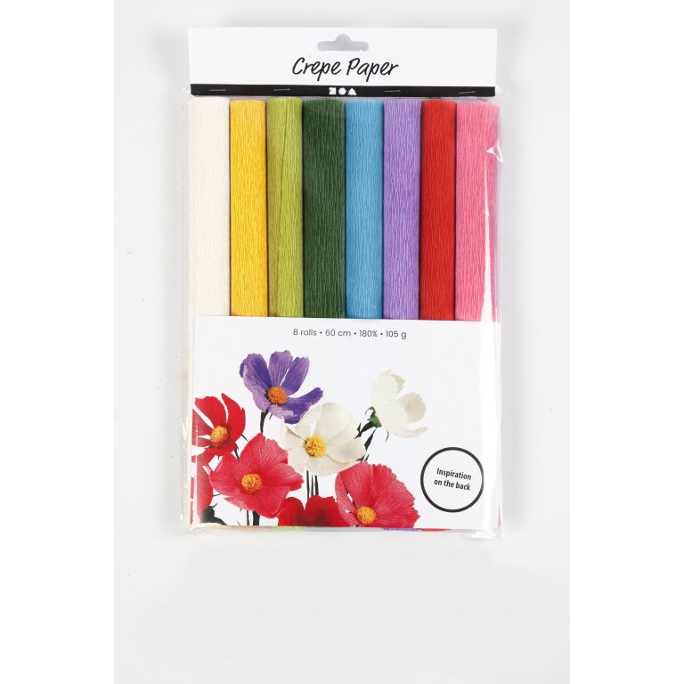 Bastelkrepp-Papier, Mix