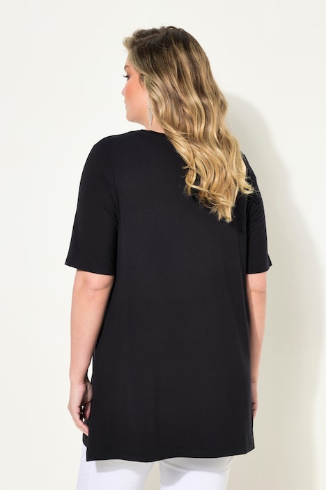 T-Shirt, A-Linie, Lifestyle-Druck, Halbarm