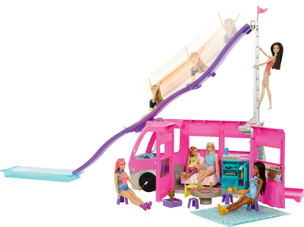 BARBIE - MEGA CAMPING-CAR