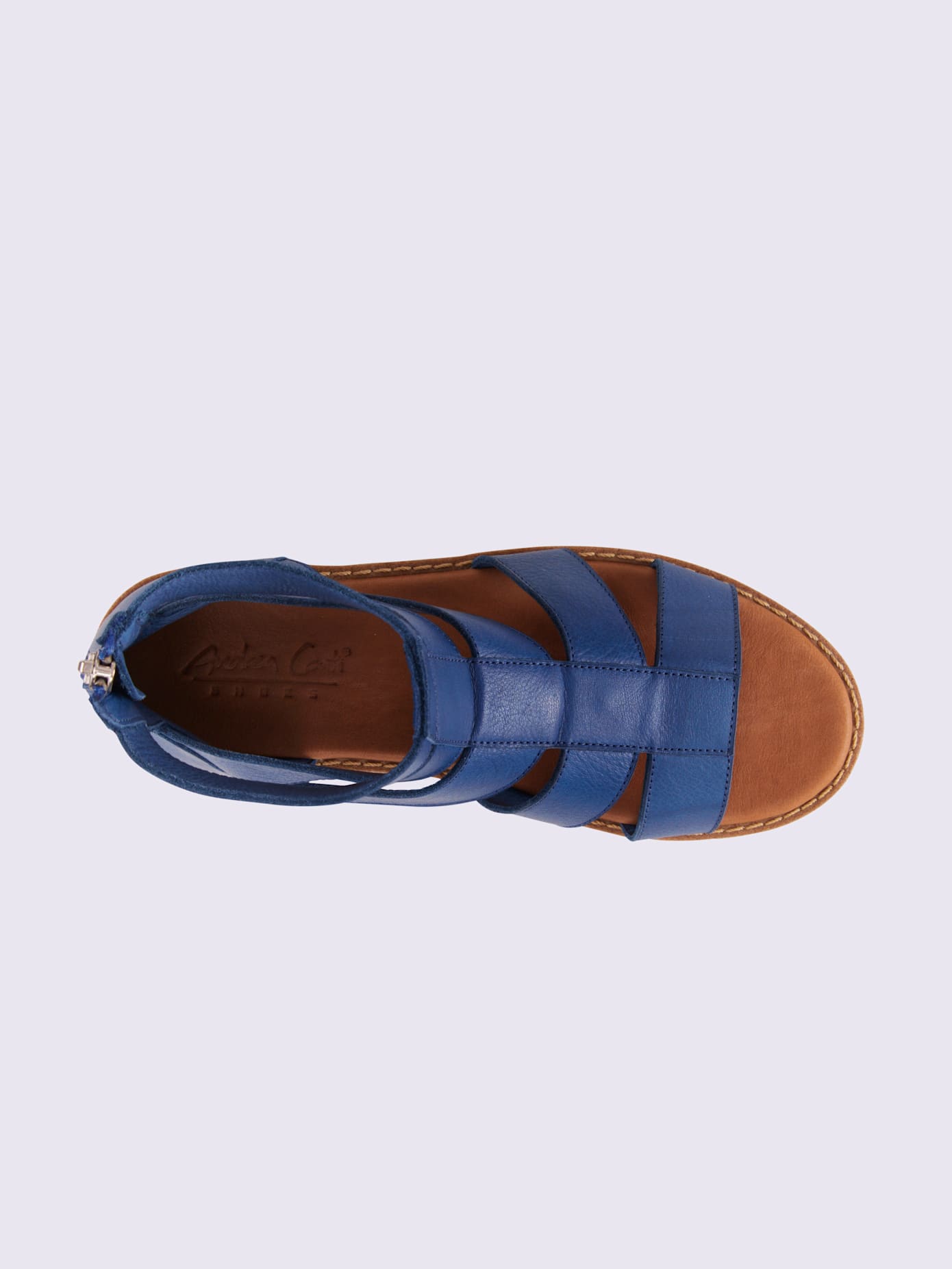 Sandales cuir nappa de vache