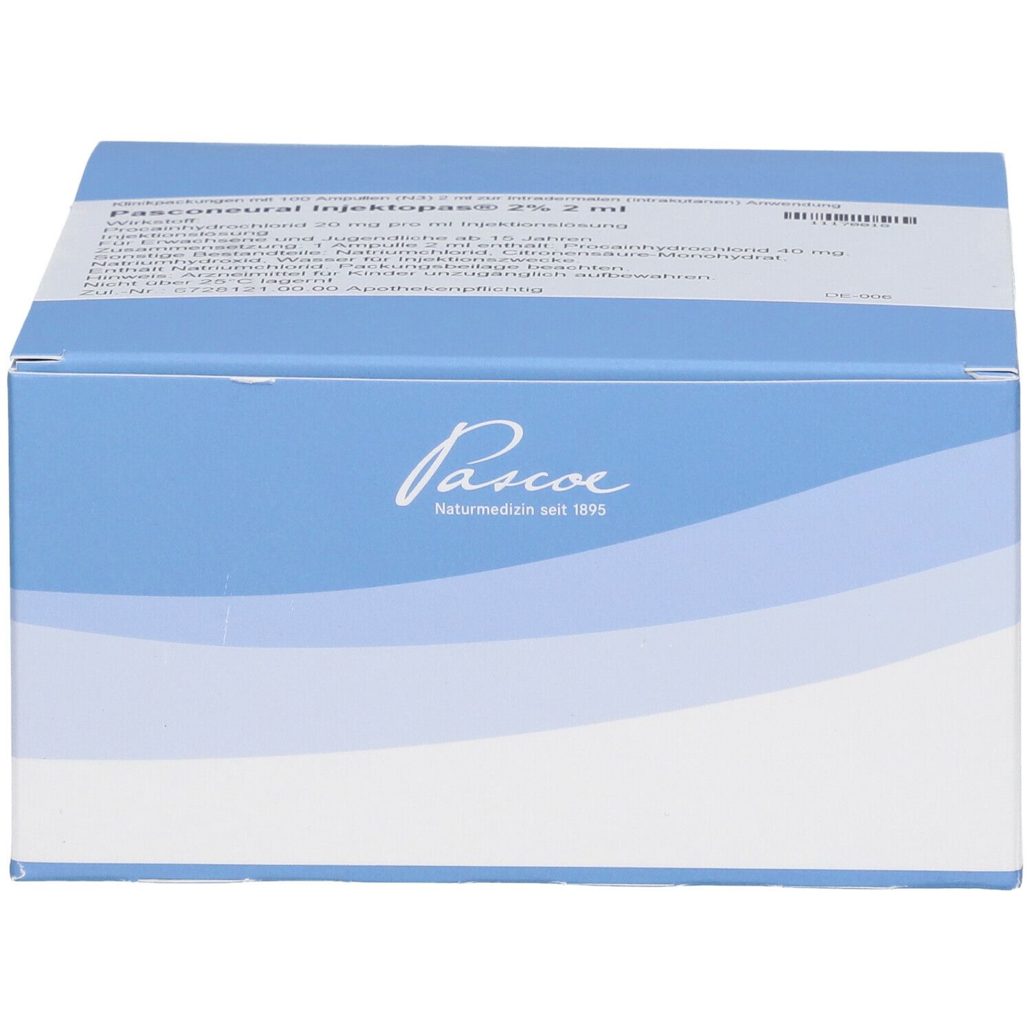 Pasconeural Injektopas® 2 % 2 ml Ampullen