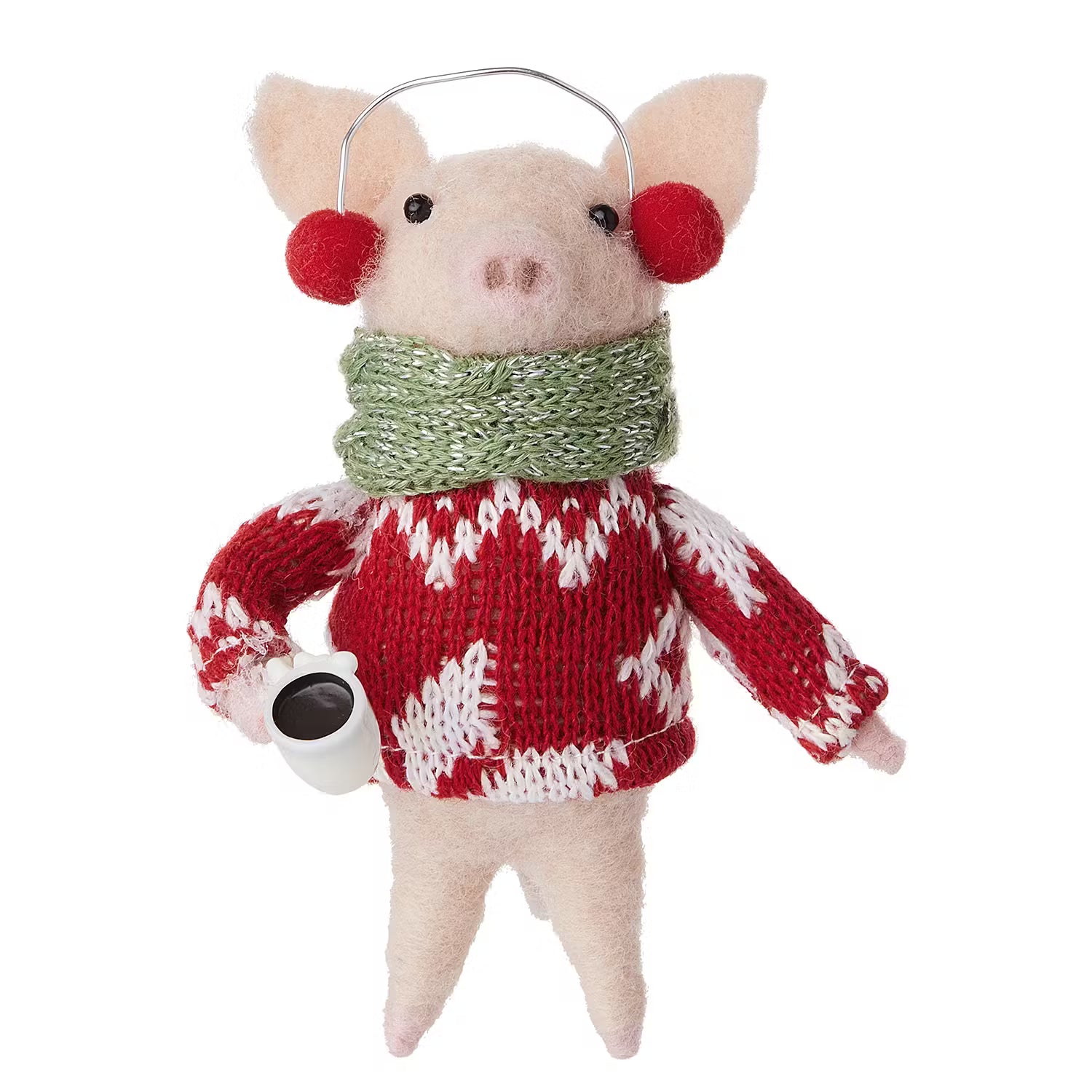 HANG ON Baumanhänger Schwein Kaffeetasse
