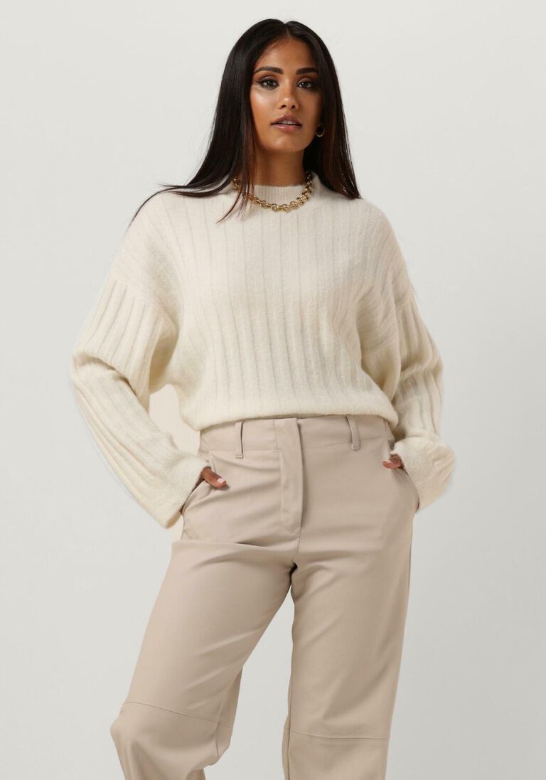 KNIT-TED gebroken wit knit-ted trui melanie