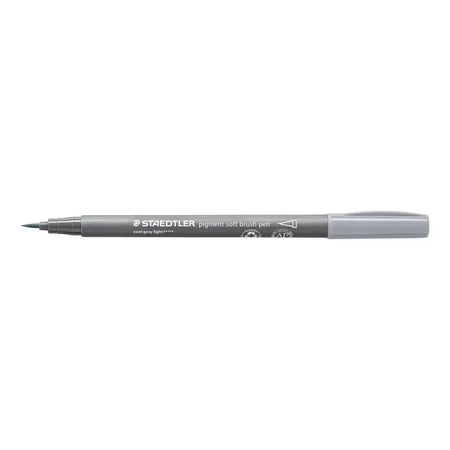 STAEDTLER® pigment soft brush pen 372 - kaltgrau hell