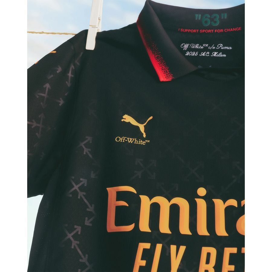 Milan AC X Off-White Quatrième Maillot 2025 Authentic ÉDITION LIMITÉE