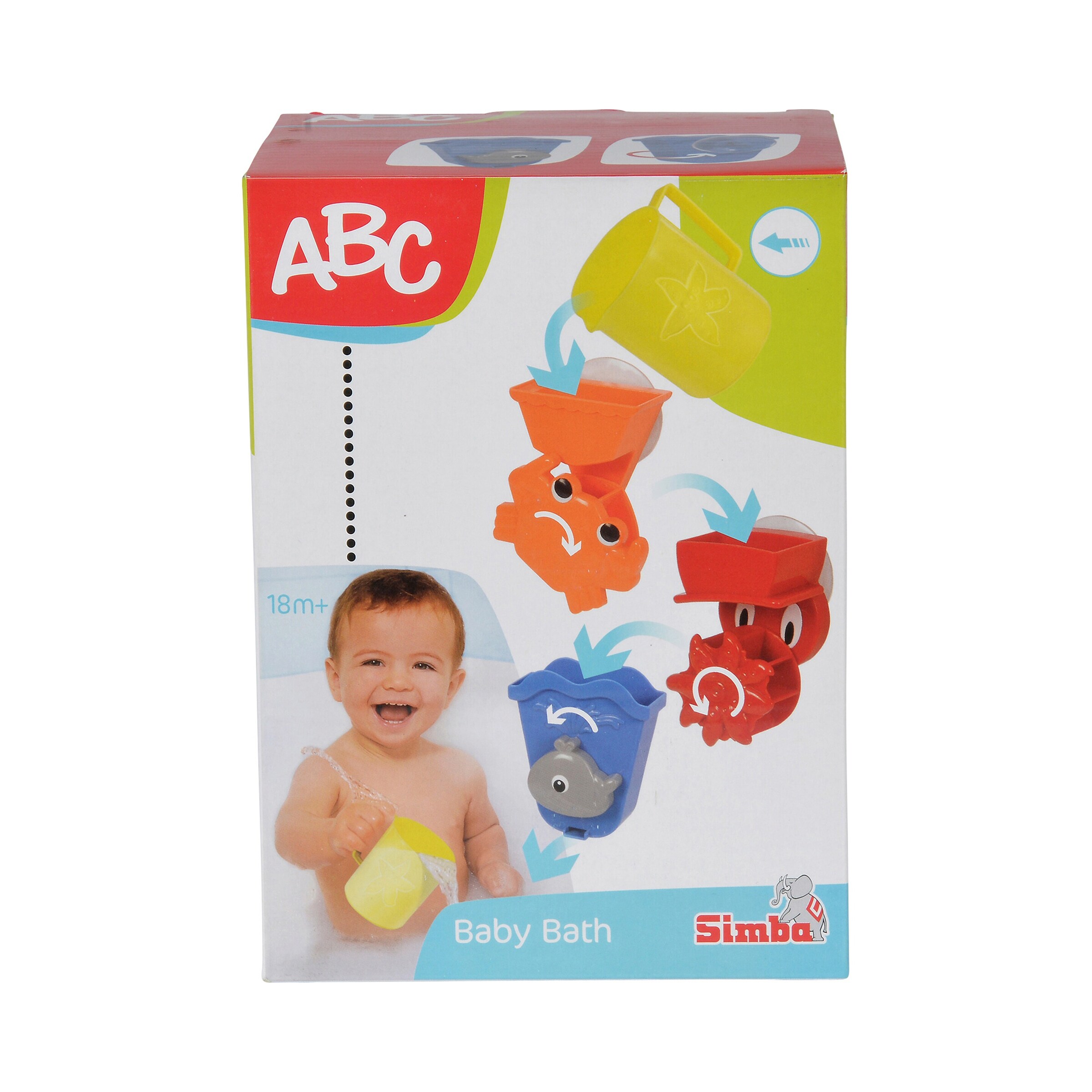 Simba Badespielzeug ABC Badespielset