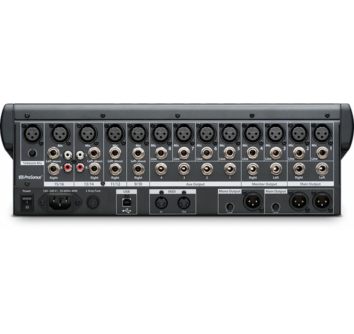 Mischpult StudioLive 16.0.2 USB<br>16-Kanal Digital-Mischpult mit USB-Audio-Interface
