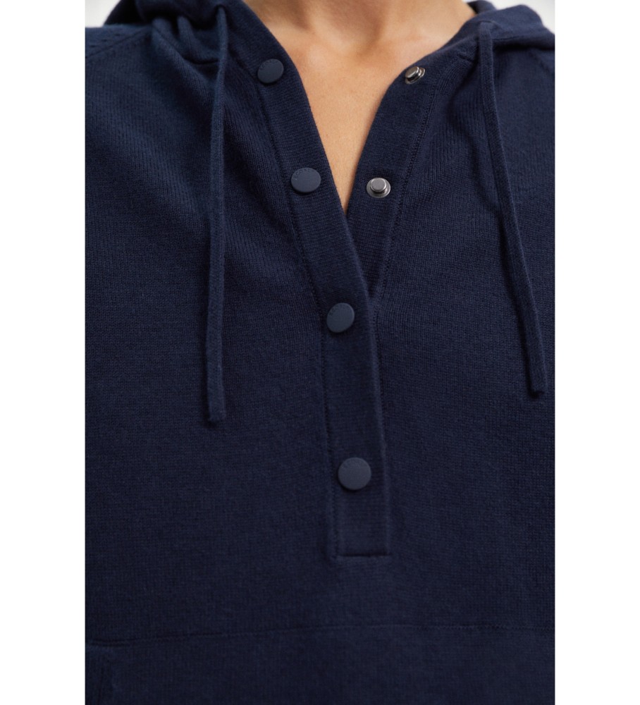 Moletom ECOALF Azul Marinho Birch