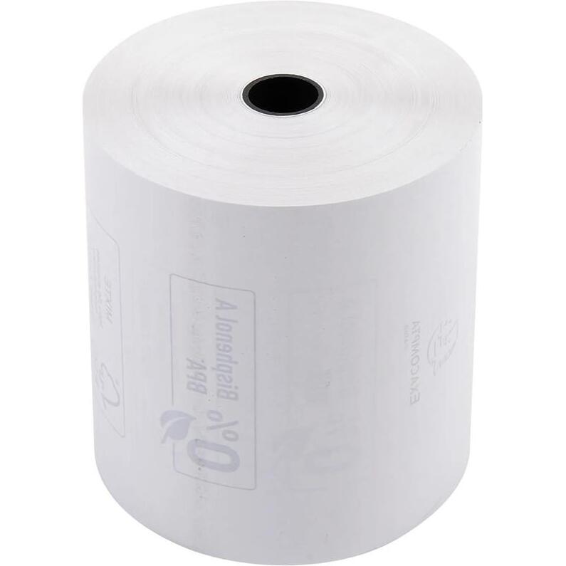 Bobines Caisses Exacompta 43809E - l 80 mm x L 85 m, Ø 80 mm - 1 pli(s) - paquet de 1