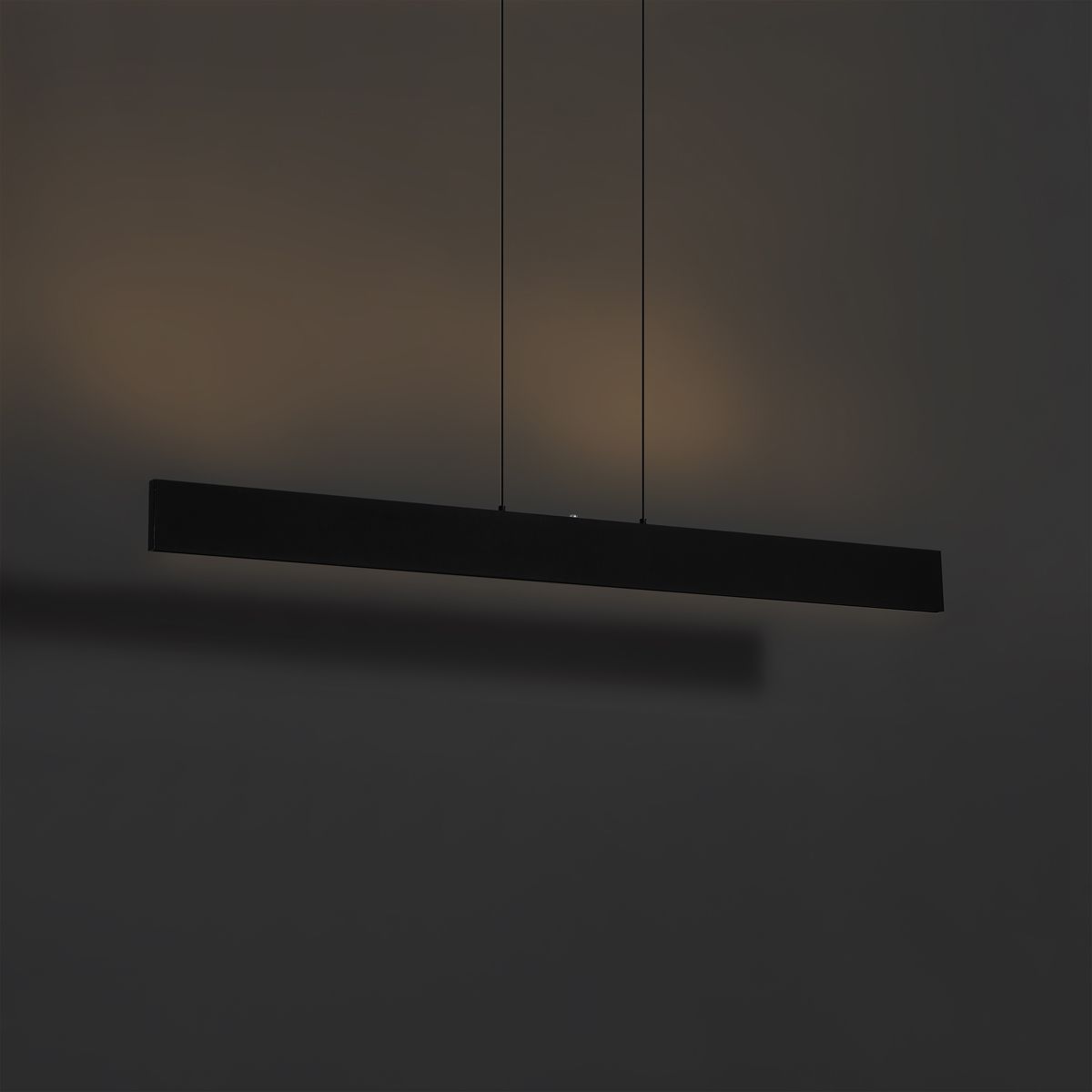 Moderne hanglamp zwart incl. LED dimbaar en 3-way switch easylift - Straight