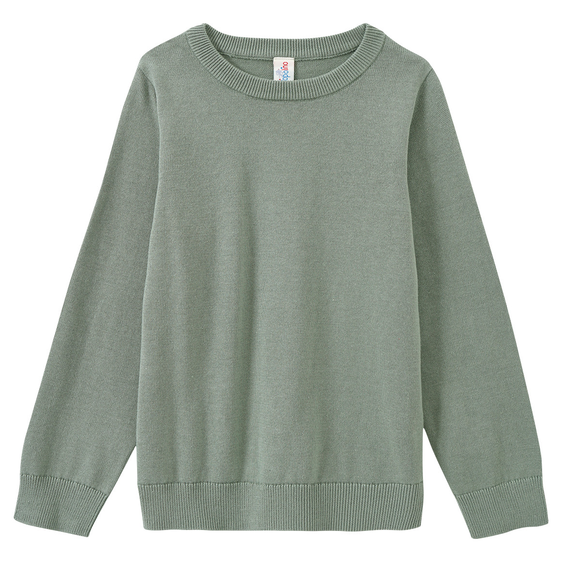 Topolino Jungen Pullover aus Feinstrick oliv