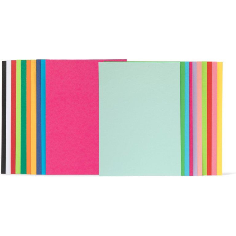 Tonpapier farbig Mixpack