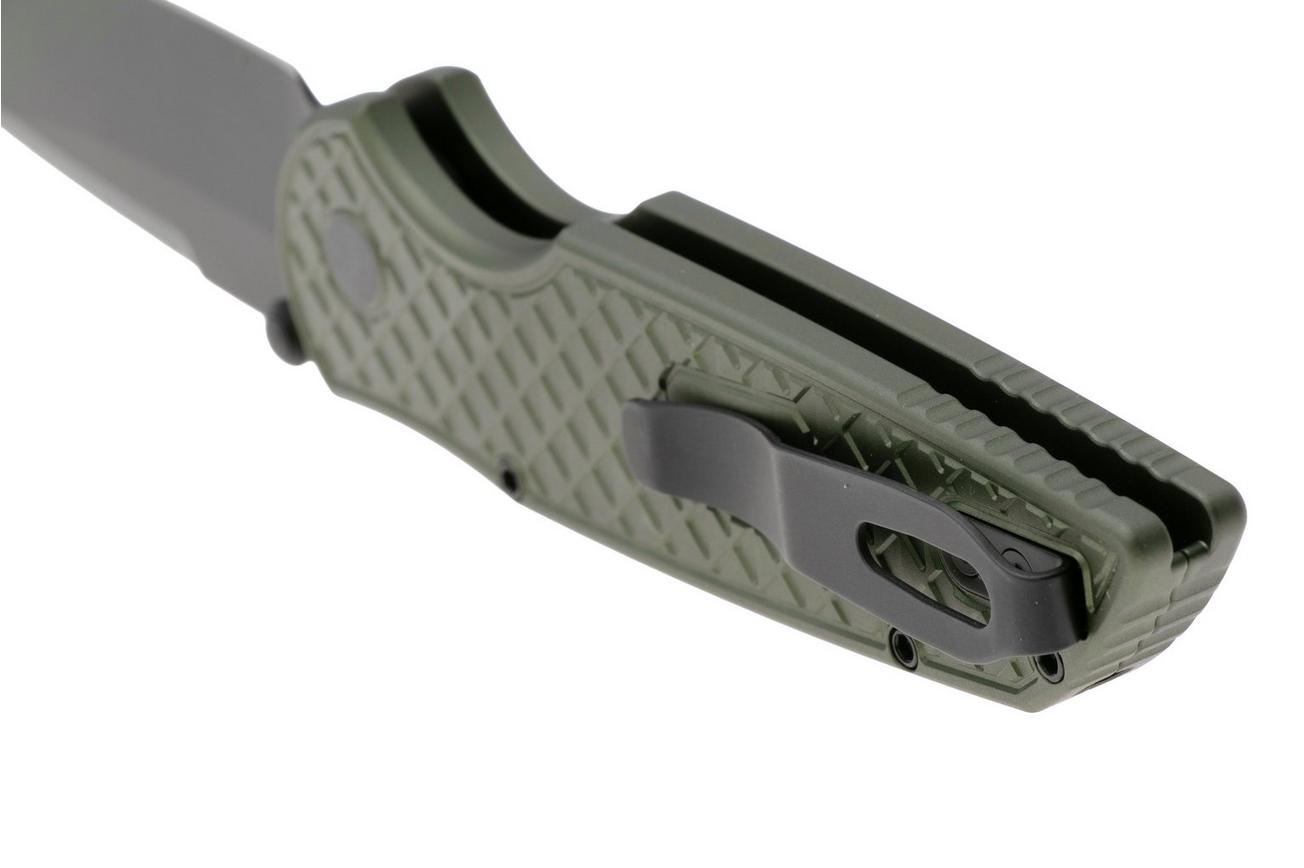 Pro-Tech TR-3 Integrity INT106-Green, DLC S35VN, Green Relic Textured Aluminum, zakmes