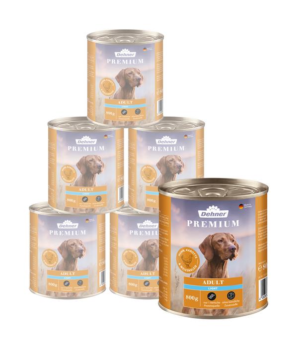 Dehner Premium Nassfutter für Hunde Adult