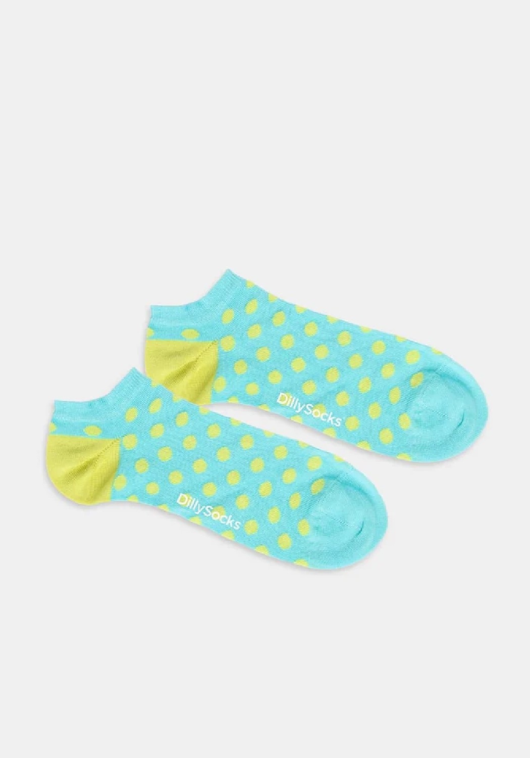 DillySocks Sneakersocken Short Yellow Dots