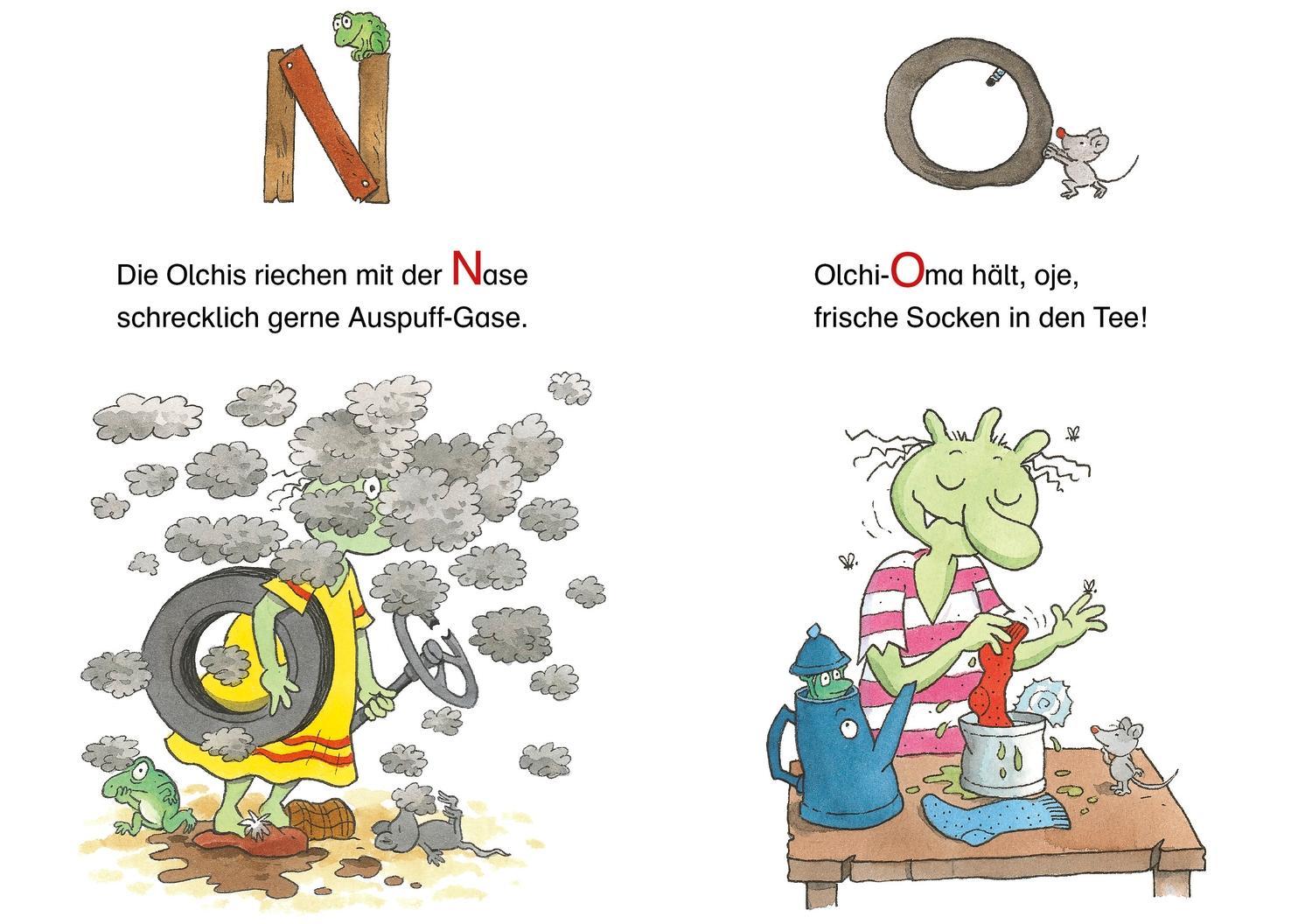 Das Olchi-ABC. Mini-Ausgabe für die Schultüte