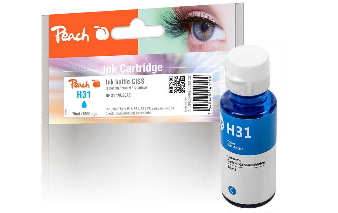 Tinte HP 31 (1VU26AE) CyanTintenbehälter, Cyan