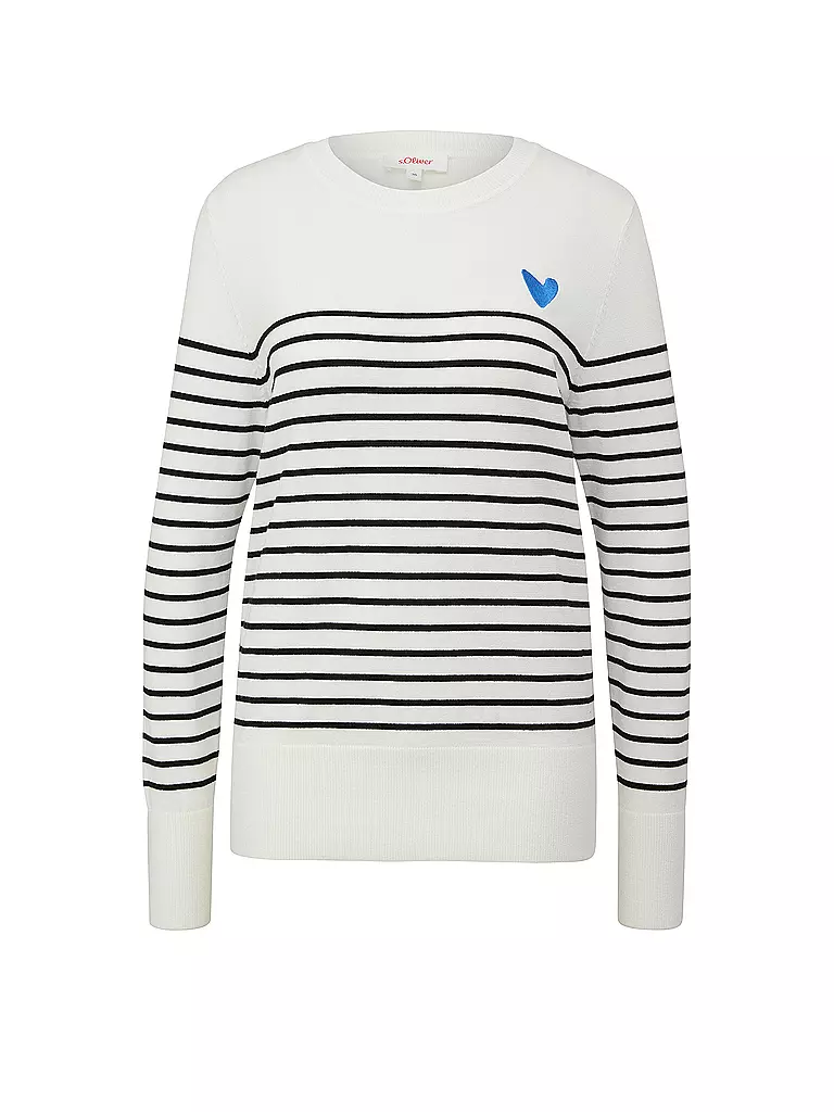 S.OLIVER Pullover schwarz