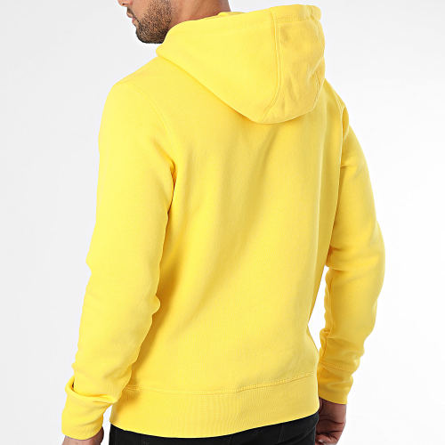 Sweat A Capuche Logo 1599 Jaune
