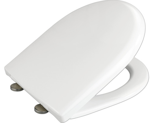 Wenko Exclusive nr. 7 toiletzitting met soft-close mechanisme, wit, 24337100