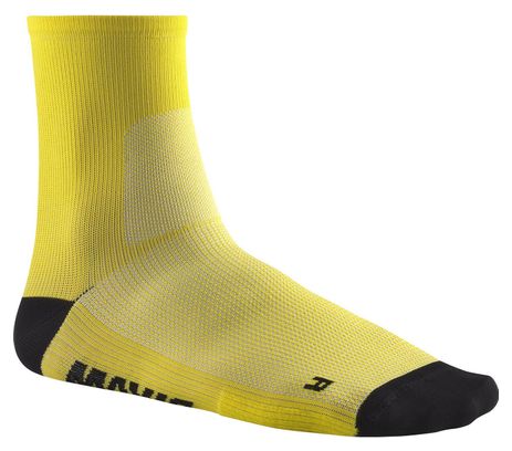 Chaussettes Mi-Hautes Mavic Essential Jaune