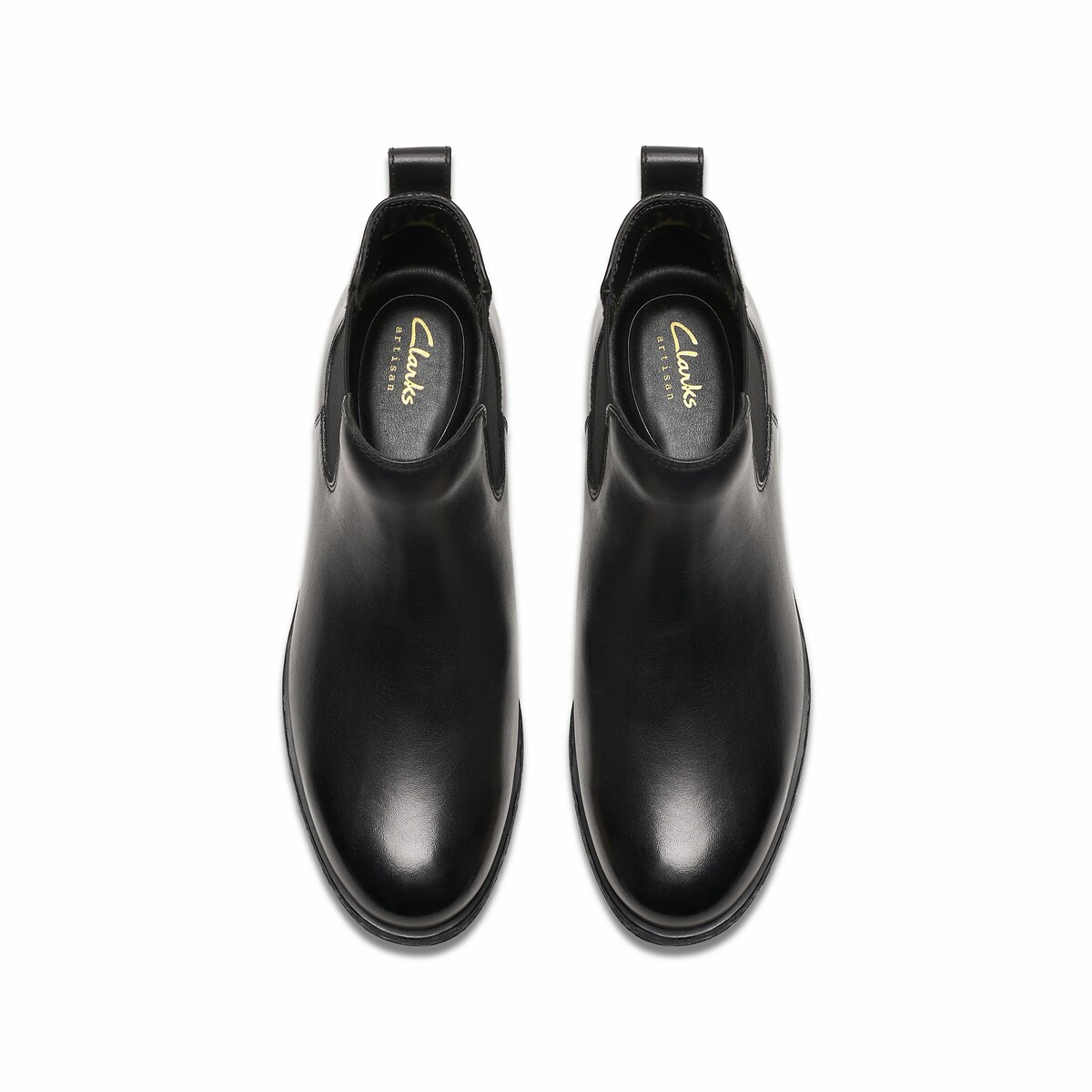 CLARKS<br>Botas Chelsea de Couro Havisham