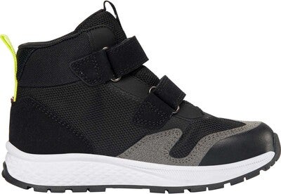 Viking Century Mid WP 2V Sneakers, Black/Lime