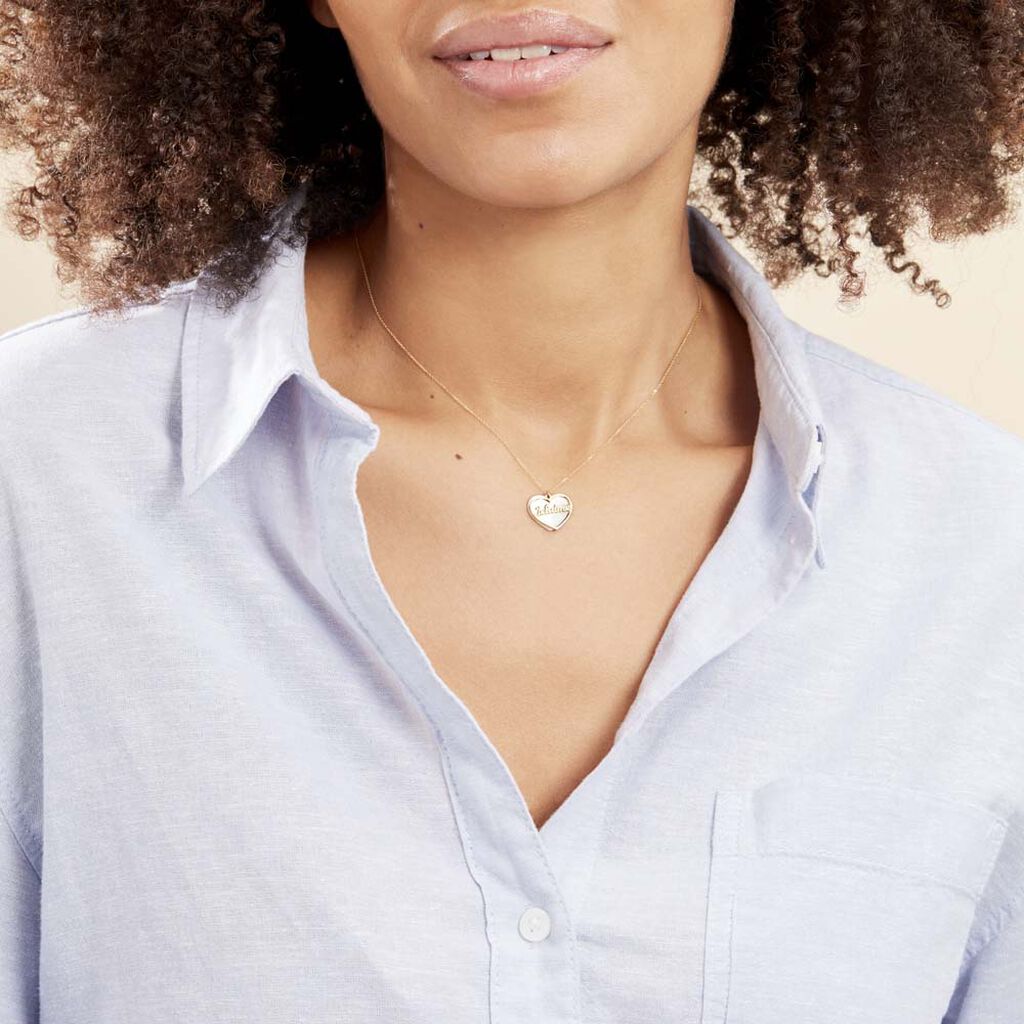 Collier Or Jaune Proxumae Nacre