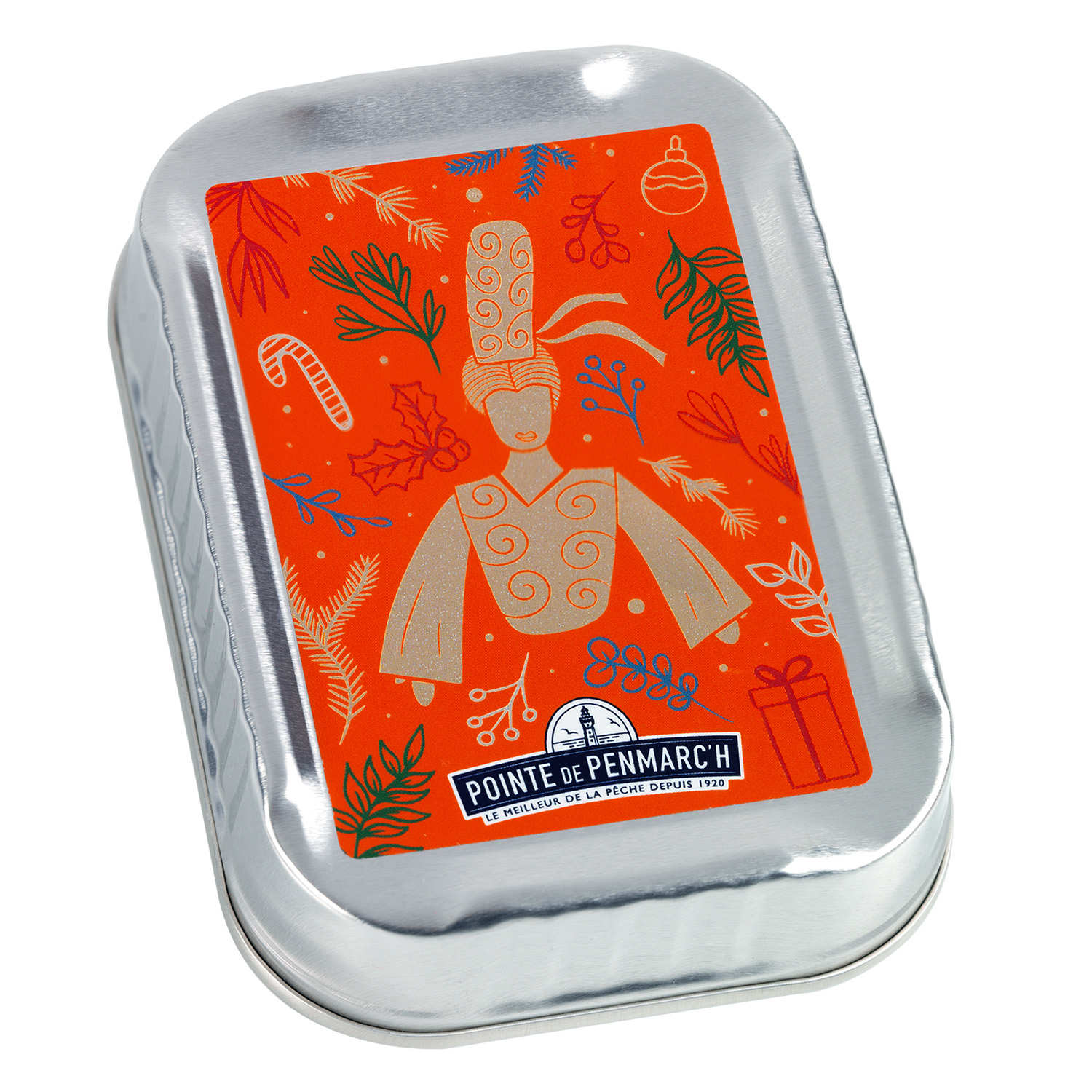 Sardines à l'ancienne à l'huile d'olive vierge extra - Boîte collection Bigoudène