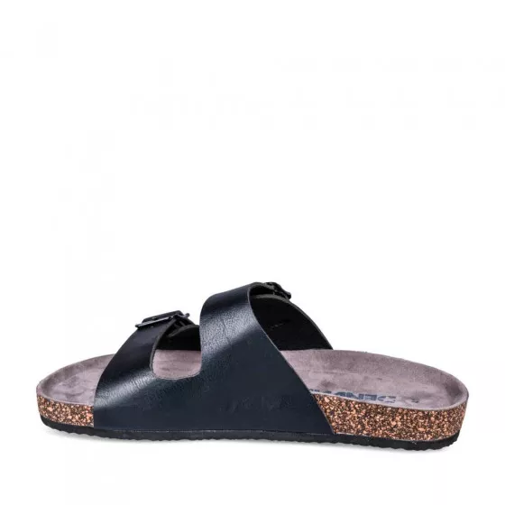 Mules NOIR DENIM SIDE