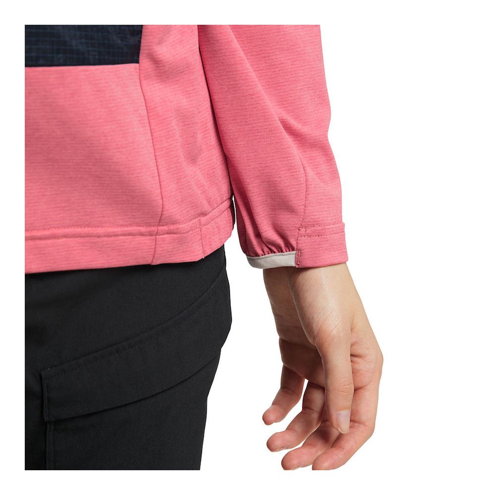 Haglöfs MIRRE MID - Polaire Femme tulip pink/tarn blue