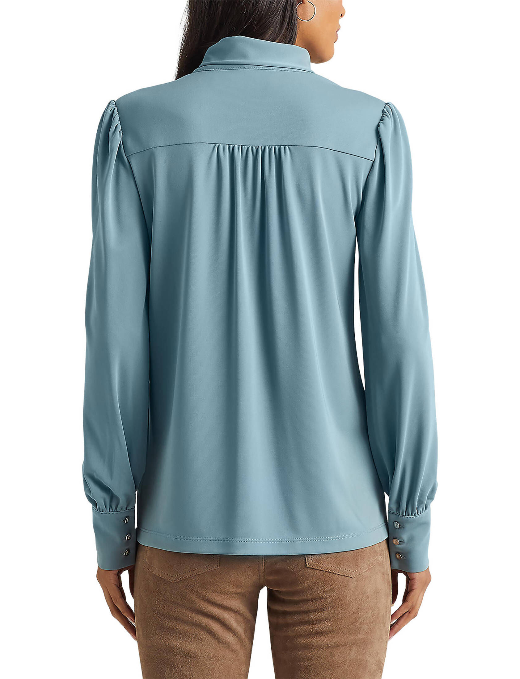 Lauren Ralph Lauren| Damen Schluppenbluse Relaxed Fit