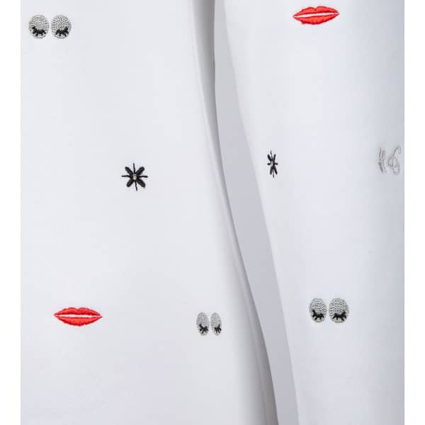 Sweat polaire DUVILLARD PREMIERE COUCHE MORGANE WHITE