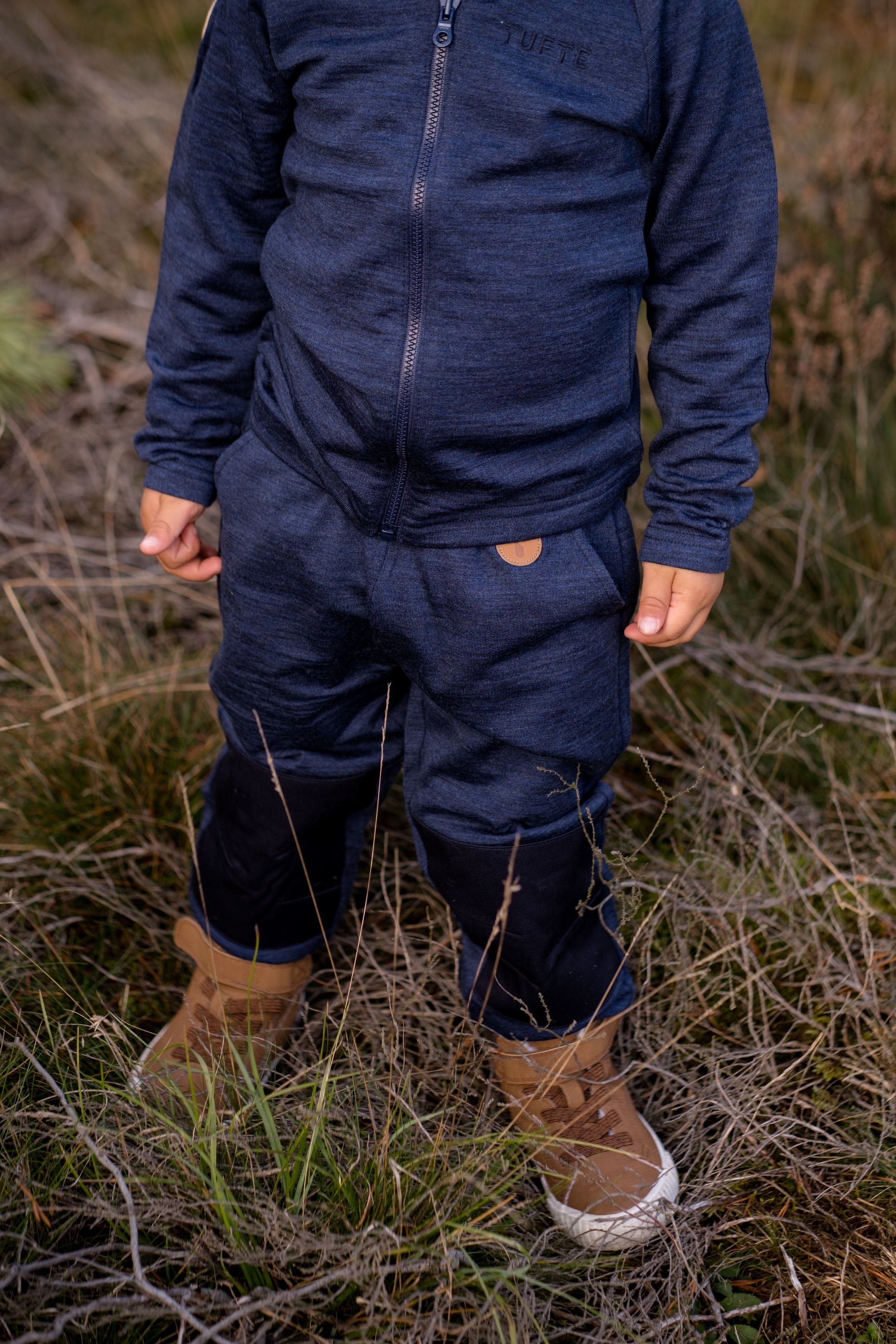Tufte Falcon Wool Fleece Pants, Barn/JR<br>Ullbukse i 100% Merinoull, med super varme og komfort!