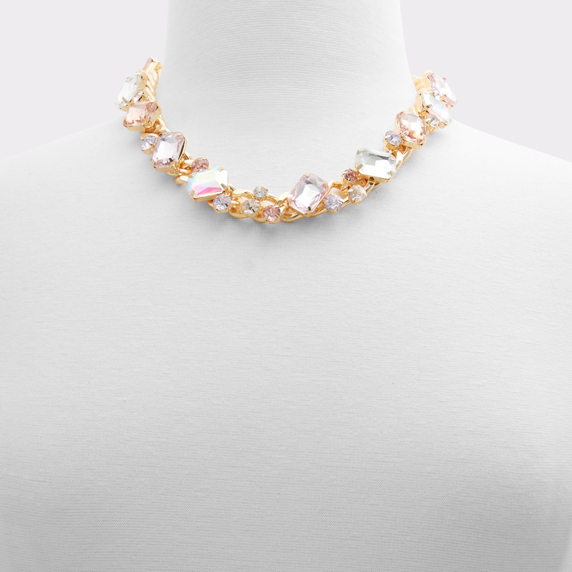 Ekibin Light Pink Women Necklaces