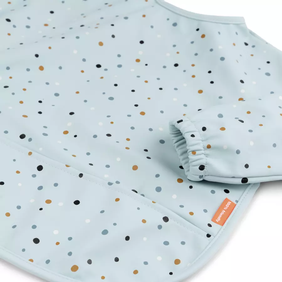 Done by Deer™ Ärmellätzchen Happy dots Blau