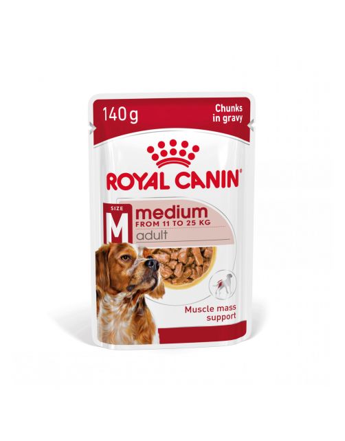 Royal Canin Medium Adult Natvoer - Hondenvoer - 140 g