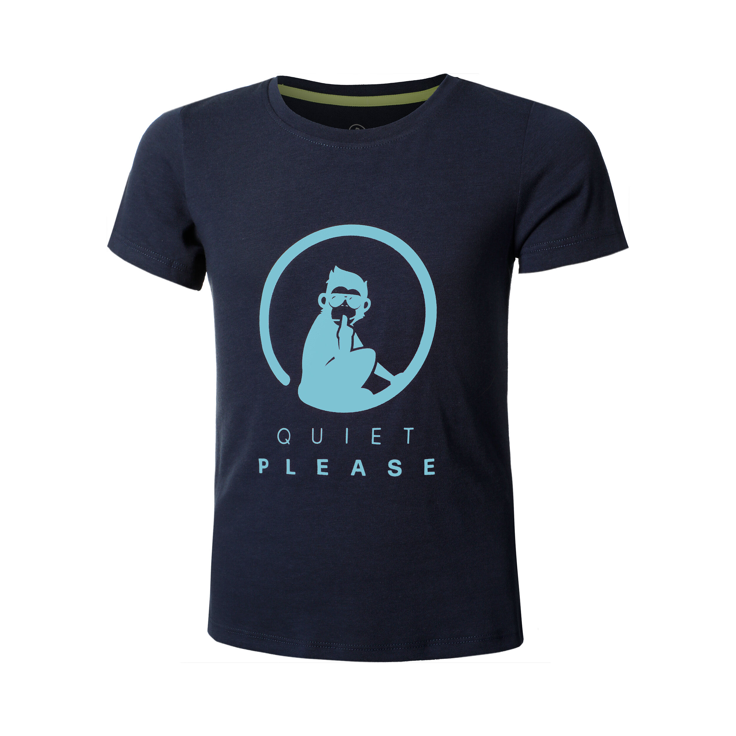 Quiet Please Advantage Logo T-shirt Garçons - Bleu Foncé