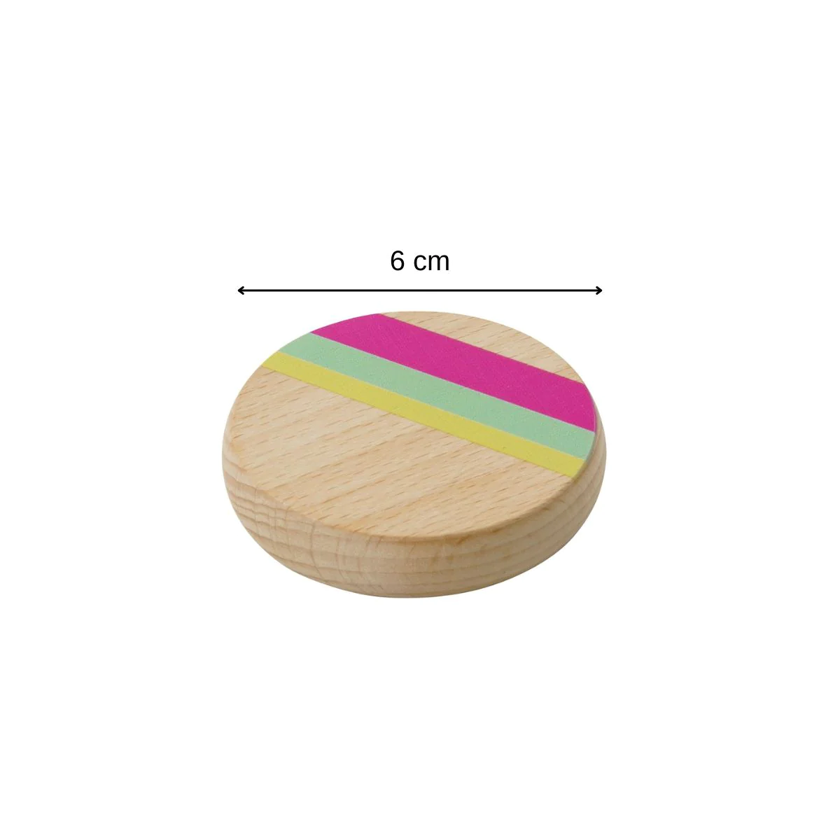 Décapsuleur rond en bois Green Tasty