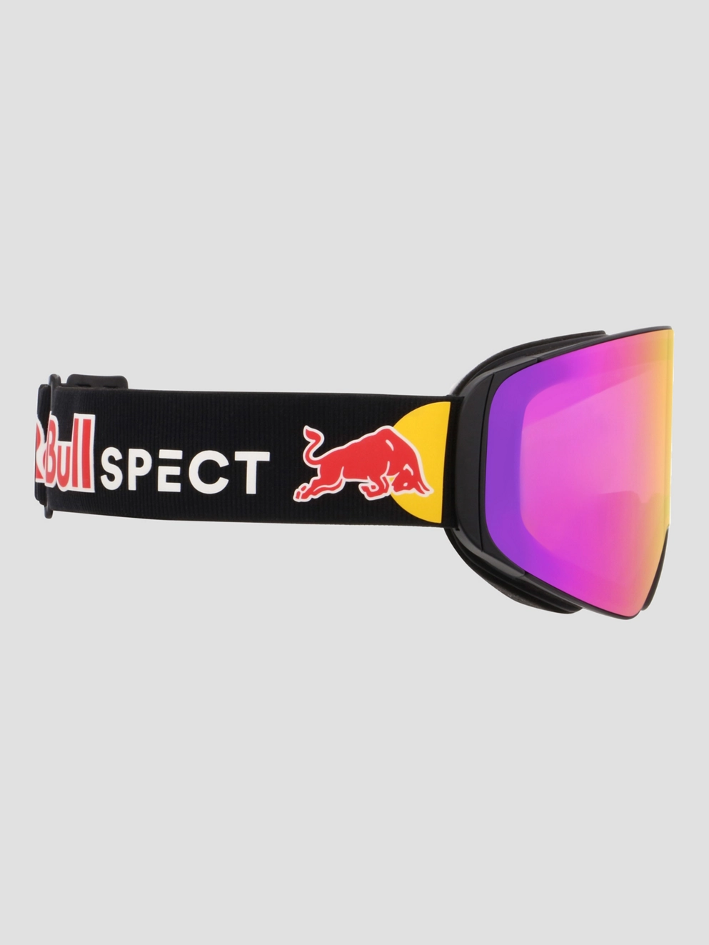 Red Bull SPECT Eyewear Jam Black Goggle red with red