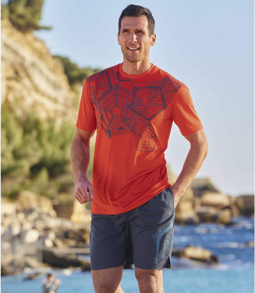 Lot de 2 Shorts Microfibre Sporting
