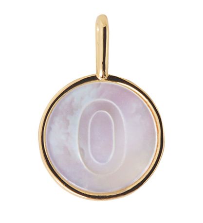 Design Letters Vedh?ng Til Halsk?de - O - Pearl Gold