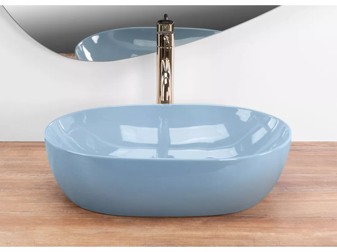 Vasque À Poser Rea Lisa Blue