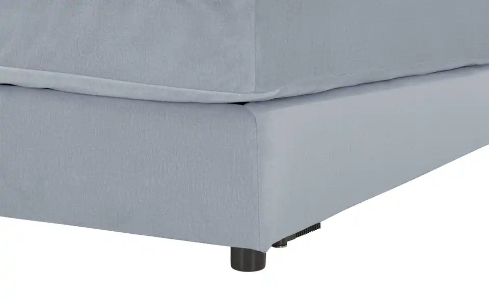 Element Branna Hellgrau Samt 1-Sitzer