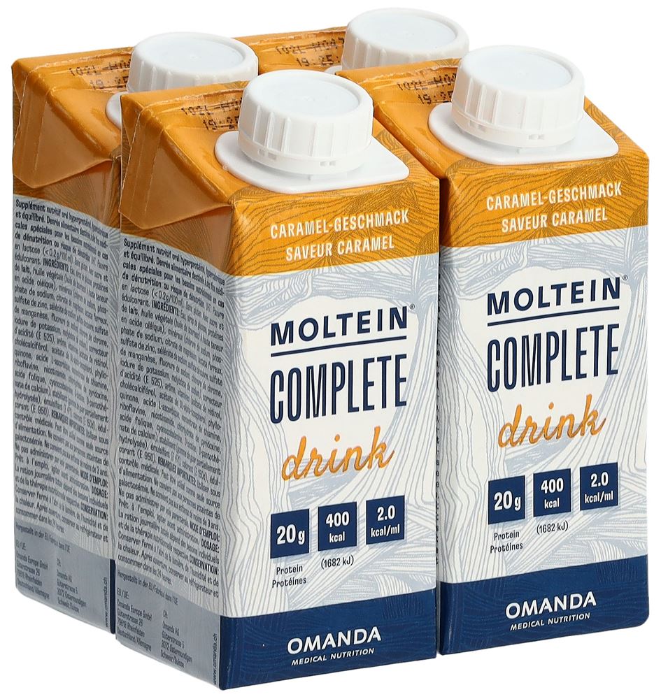 moltein Complete Drink Caramel Tetra 200 ml