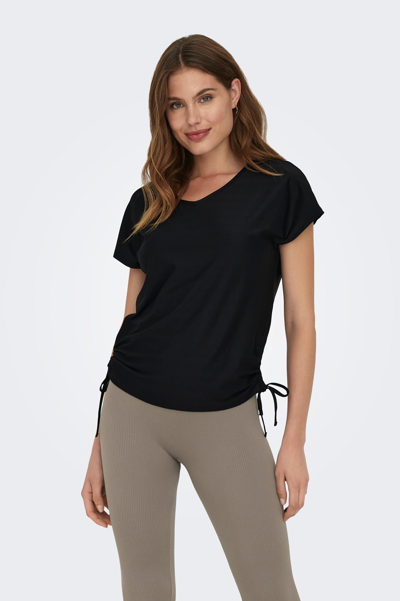 Camiseta de corte lateral