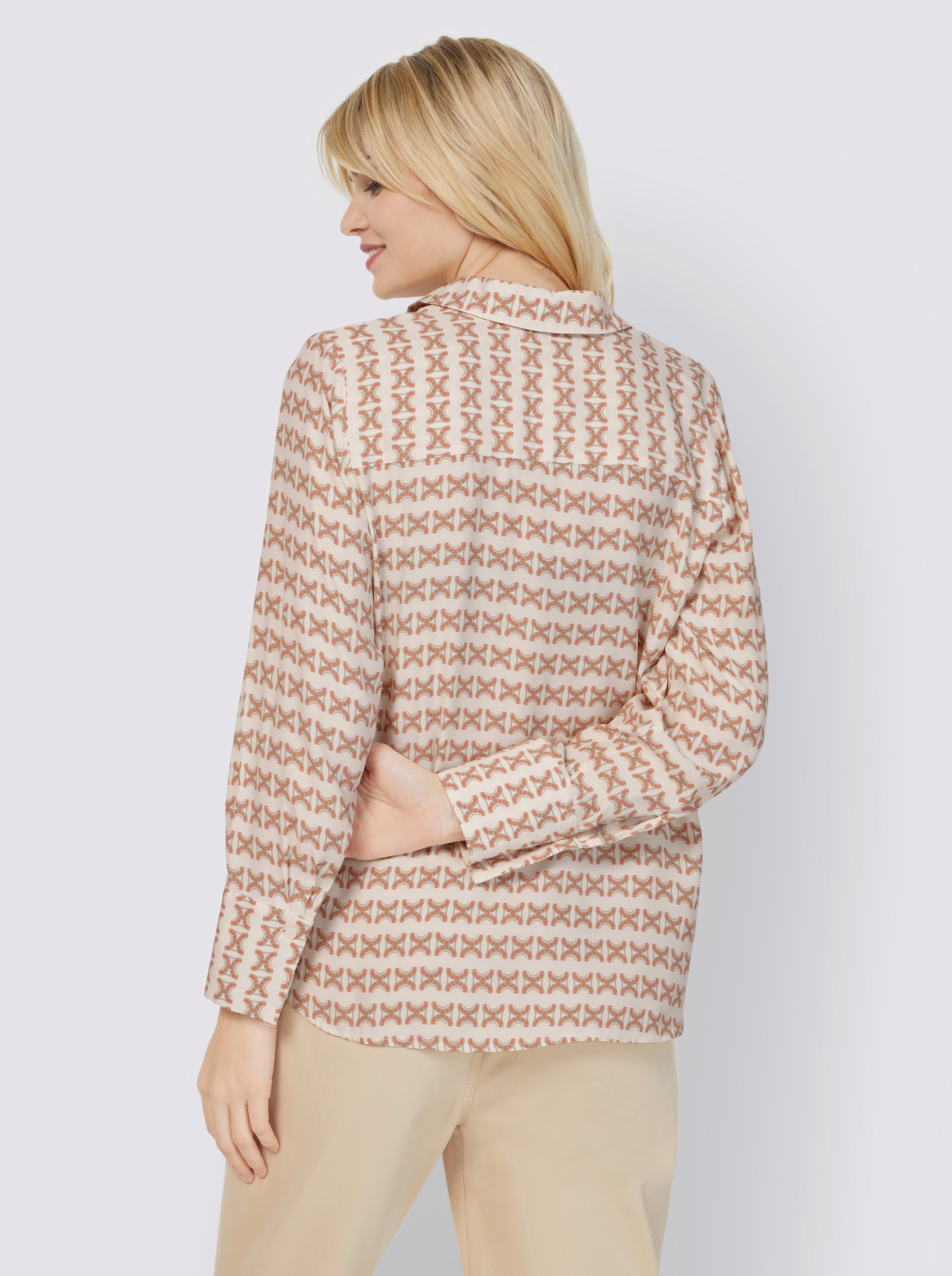 Druckbluse